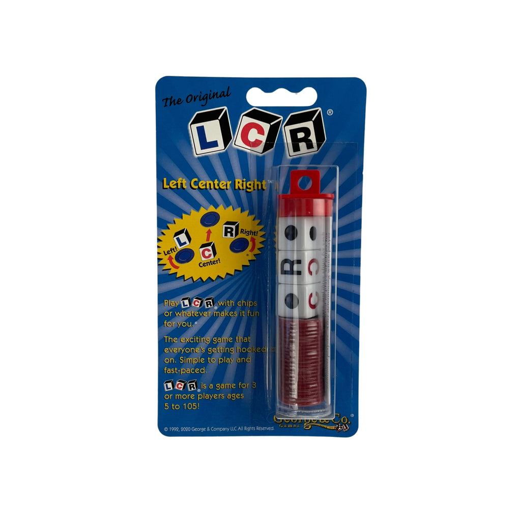 LCR® Left Center Right™ Blister Card
