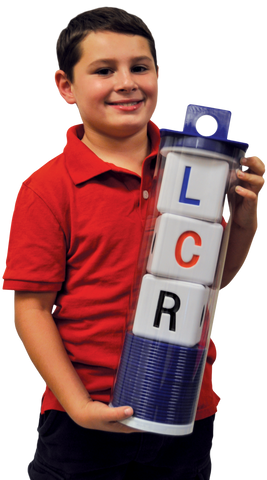 BIG LCR® Left Center Right™ Dice Game - Classic Tube