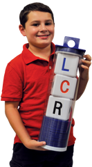 BIG LCR® Left Center Right™ Dice Game - Classic Tube