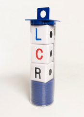BIG LCR® Left Center Right™ Dice Game - Classic Tube