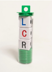 BIG LCR® Left Center Right™ Dice Game - Classic Tube