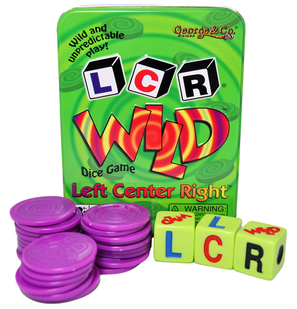 LCR Wild - A New Twist on the Classic Dice Game - George & Co.