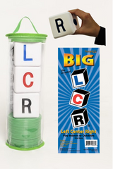BIG LCR® Left Center Right™ Dice Game - Zip Bag