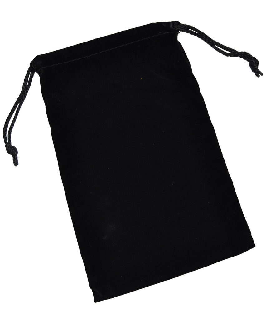 Cloth Drawstring Dice Bag - 6" x 9"