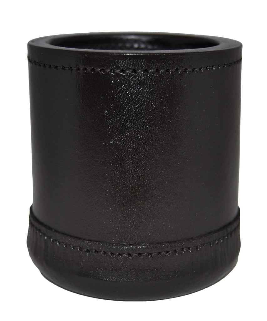 Deluxe Leather Dice Cup - 3 1/4" x 4"